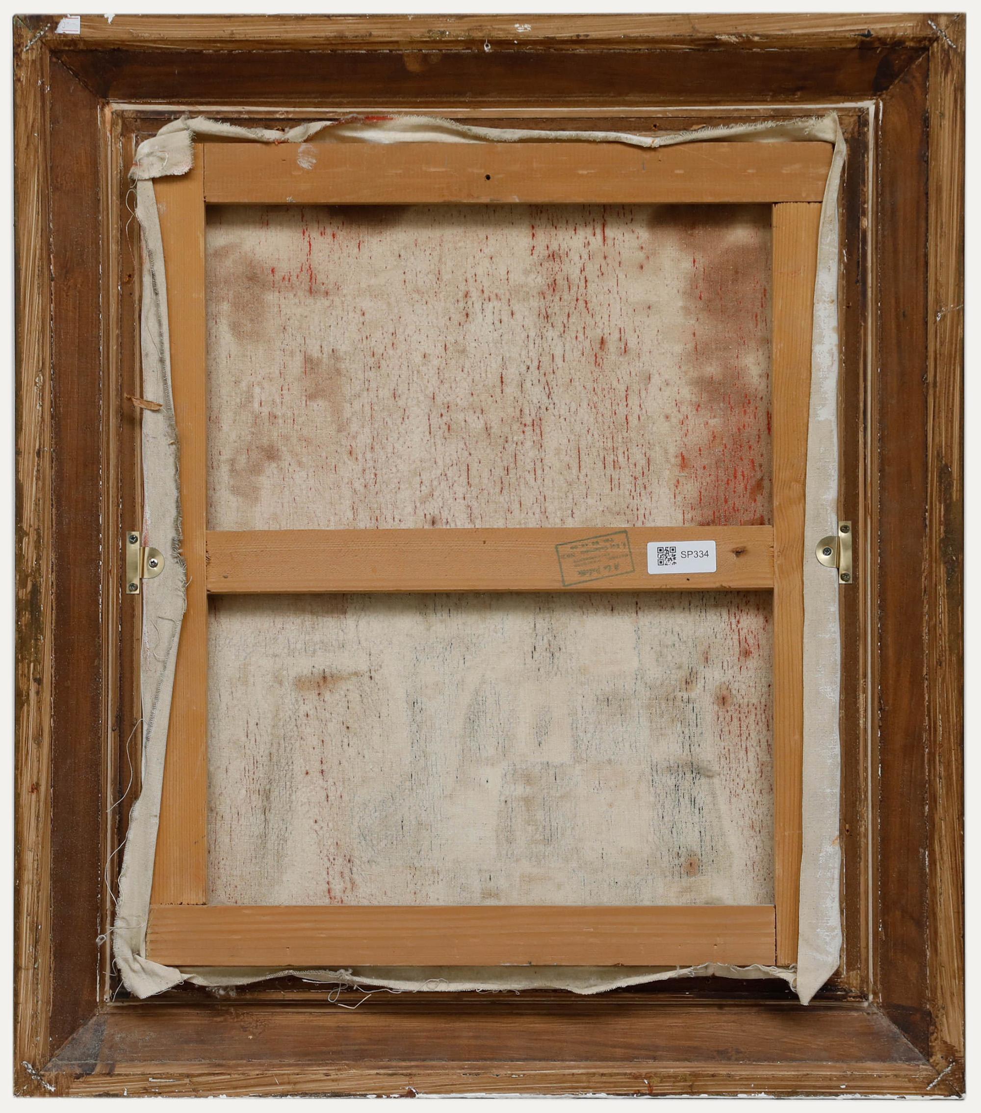 Jean Marie Gouttin (1922-1987)  - Mitte 20. Jahrhundert Öl, Stillleben in Rot im Angebot 2