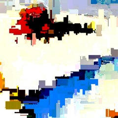 Two Lemon Meringue: Contemporary Mixed Media Digital Print, 2010+