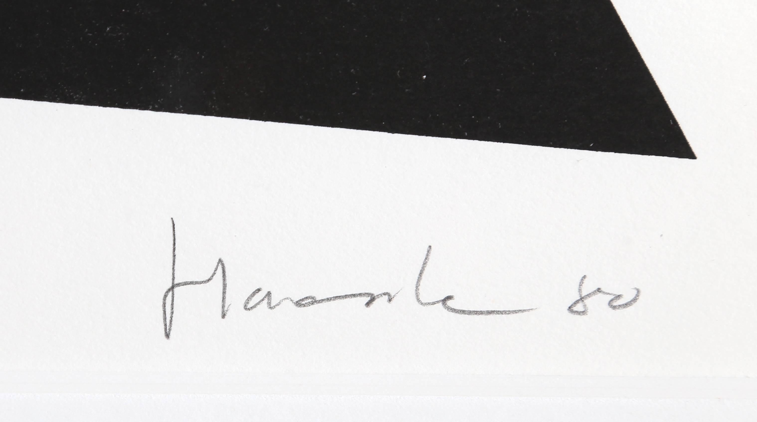 Simetrías, serigrafía abstracta geométrica de Jean-Marie Haessle en venta 1