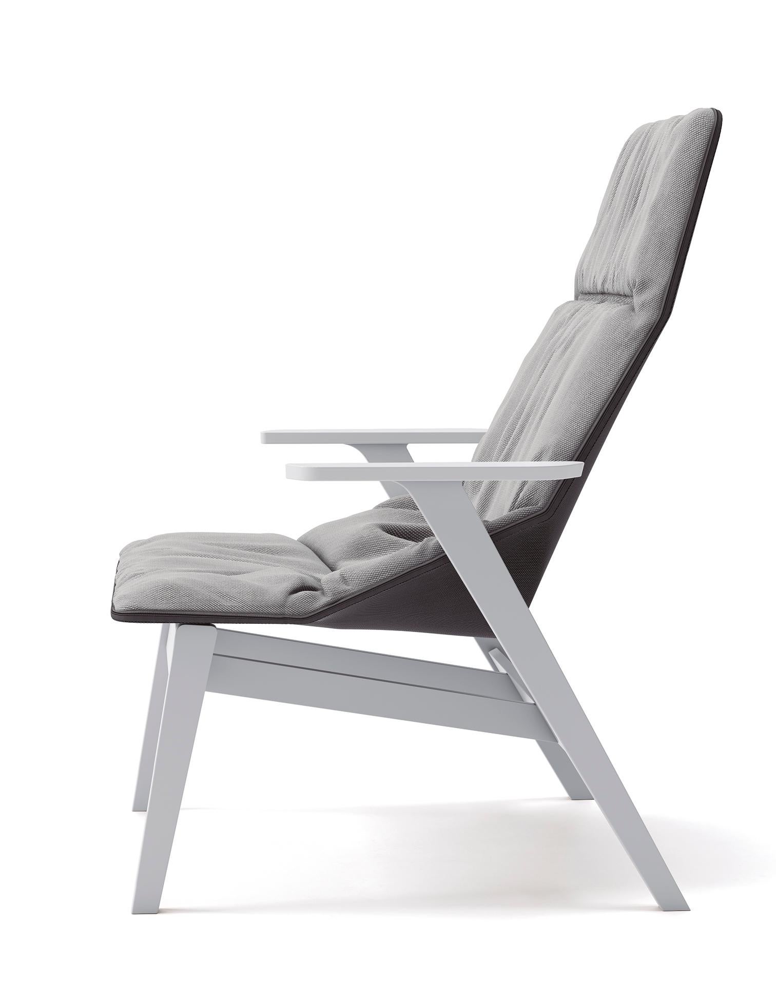 Jean-Marie Massaud, Ace Lounge Chair with Arms, Viccarbe, 2009 For Sale 2