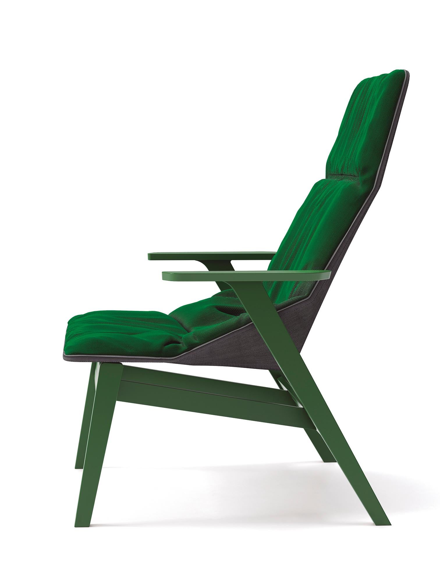 Jean-Marie Massaud, Ace Lounge Chair with Arms, Viccarbe, 2009 For Sale 4