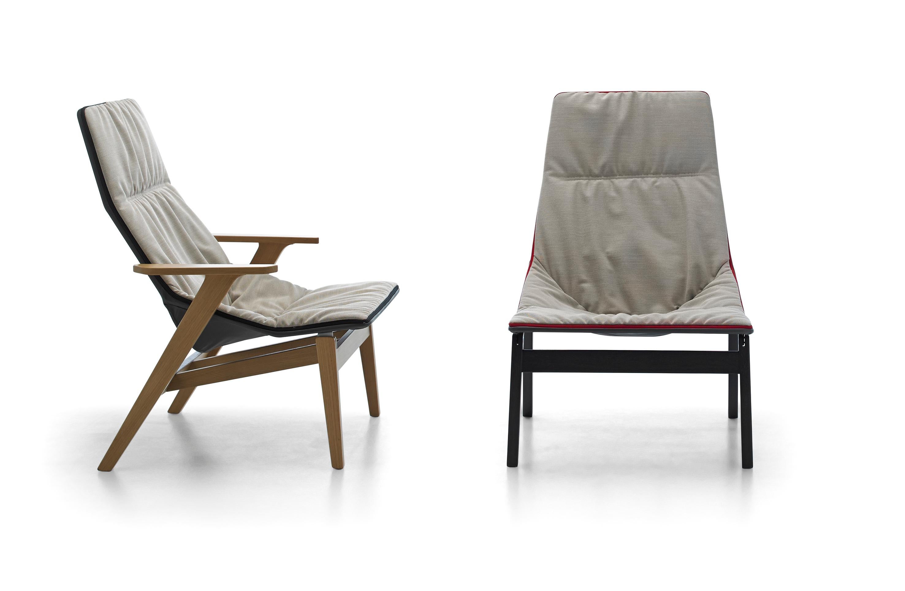 Jean-Marie Massaud, Ace Lounge Chair with Arms, Viccarbe, 2009 For Sale 8