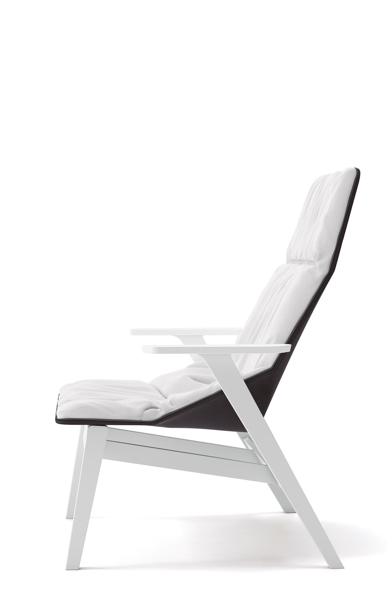 XXIe siècle et contemporain Jean-Marie Massaud, fauteuil de salon Ace avec bras, Viccarbe, 2009 en vente