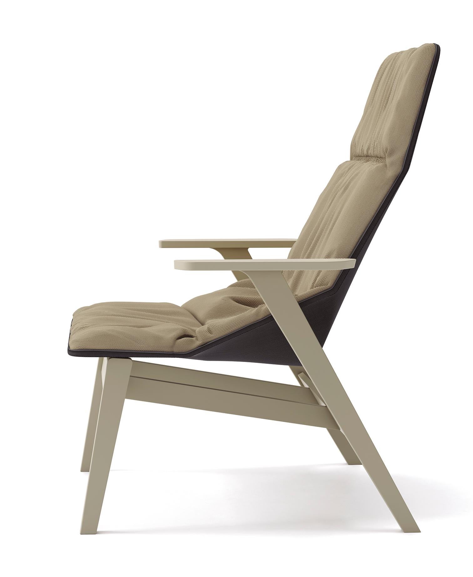 Jean-Marie Massaud, Ace Lounge Chair with Arms, Viccarbe, 2009 For Sale 1