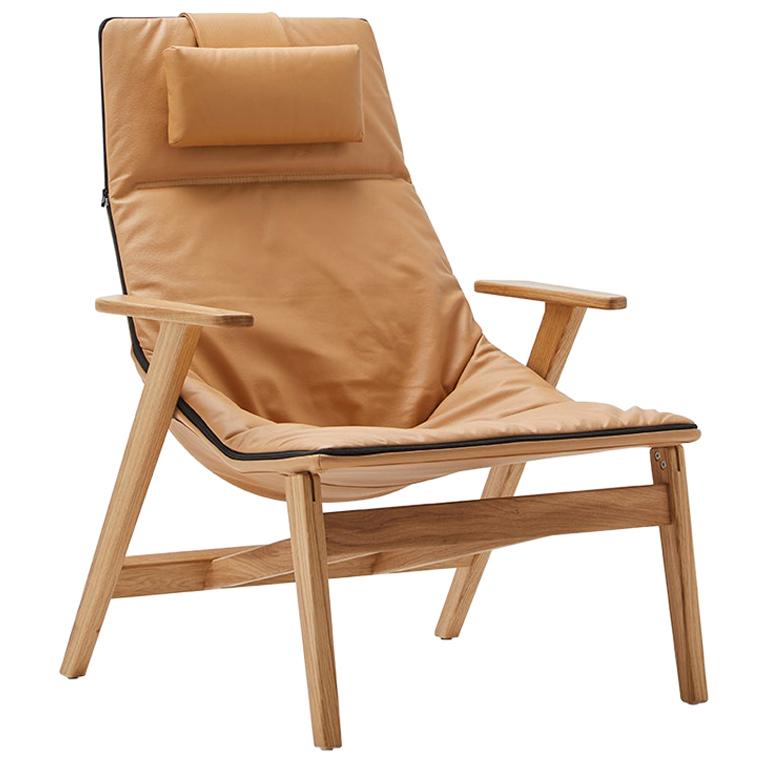 Jean-Marie Massaud, Ace Lounge Chair with Arms, Viccarbe, 2009 For Sale