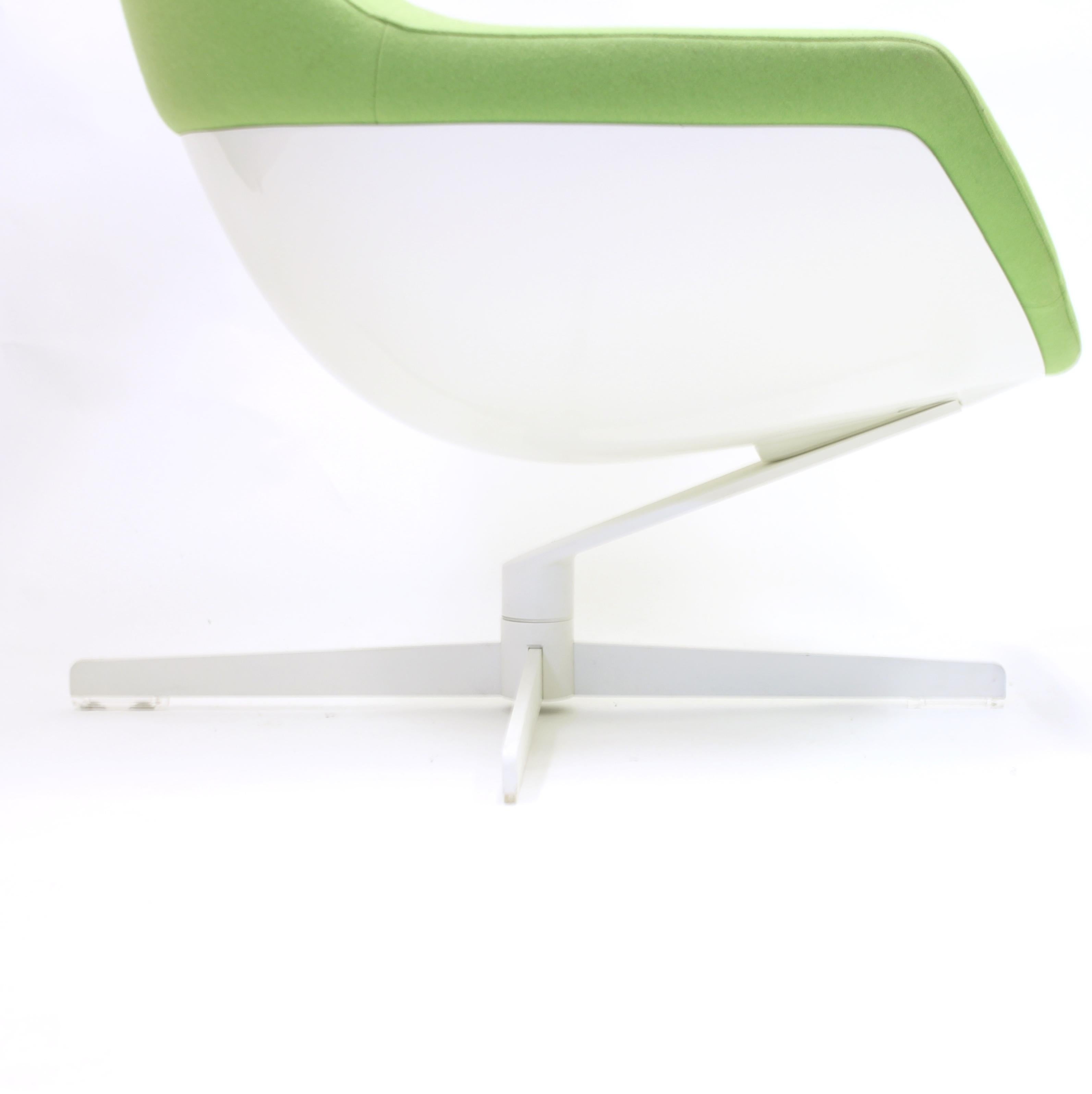 Fauteuil de salon et pouf Auckland de Jean-Marie Massaud, Cassina, 2005 en vente 3