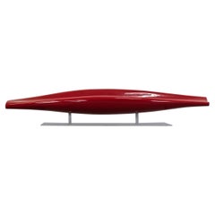 Jean Marie Massaud Inout Bench Brilliant Red Fiberglass Cappellini, 2001