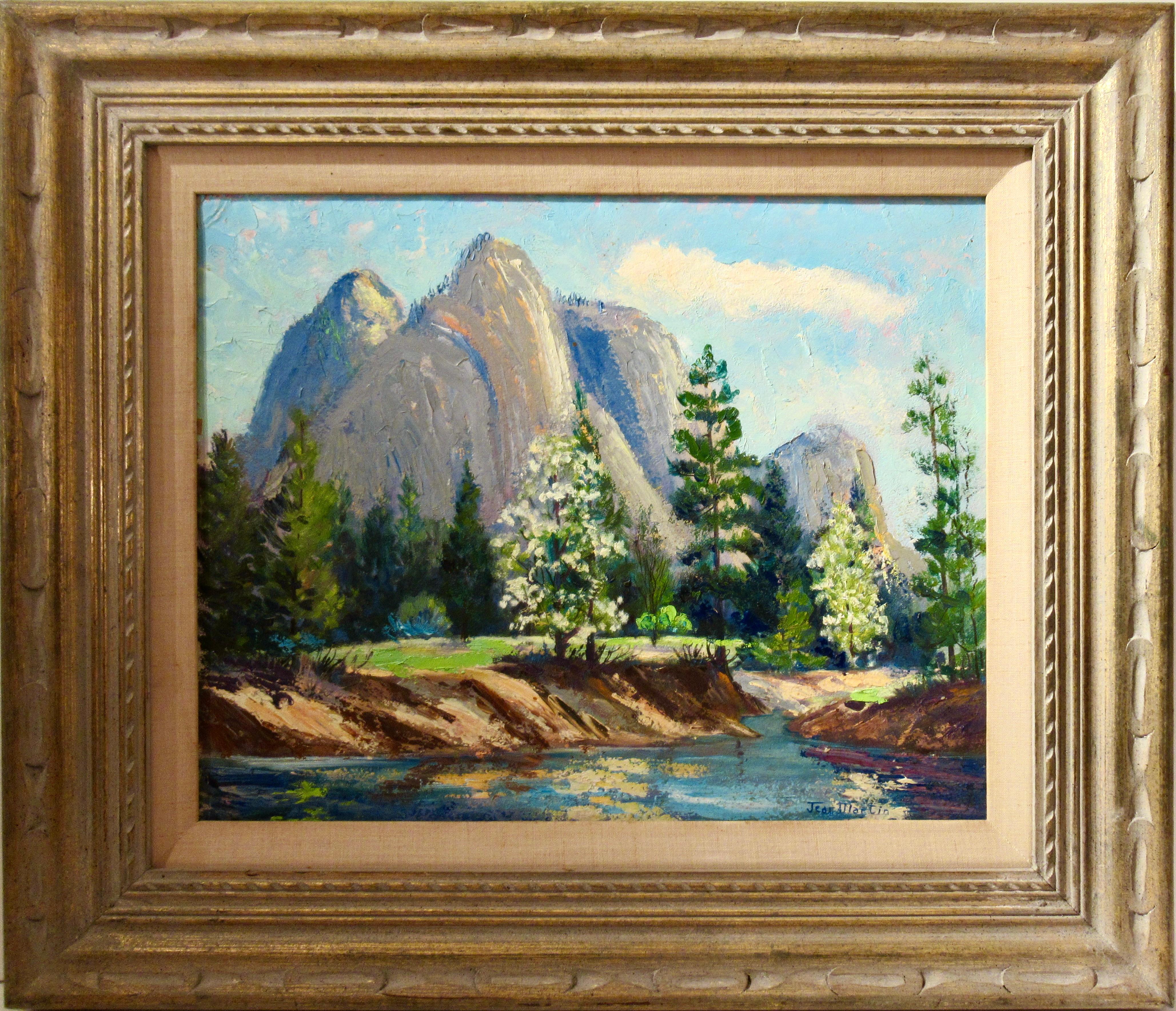 Jean Martin Landscape Painting - Yosemite 