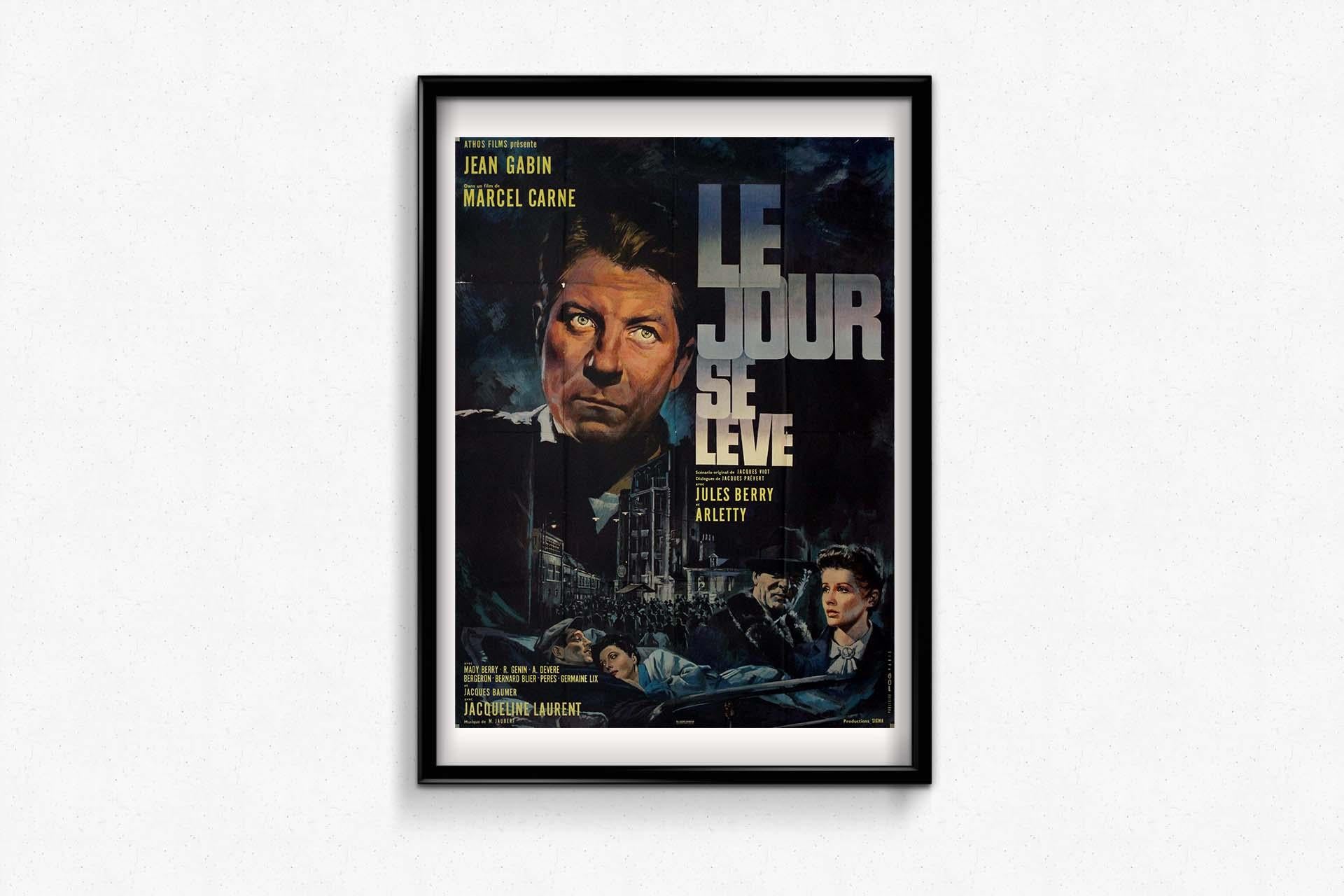 L'affiche originale, datant de 1960, du film français emblématique 