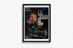 Circa 1960 original movie poster for the iconic French film "Le Jour Se Lève"