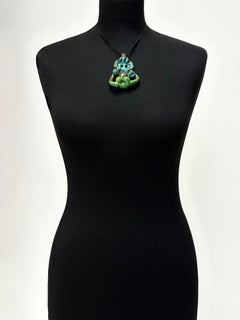 Jean Mégard, Médaillon en céramique, Biot c.C. 1950