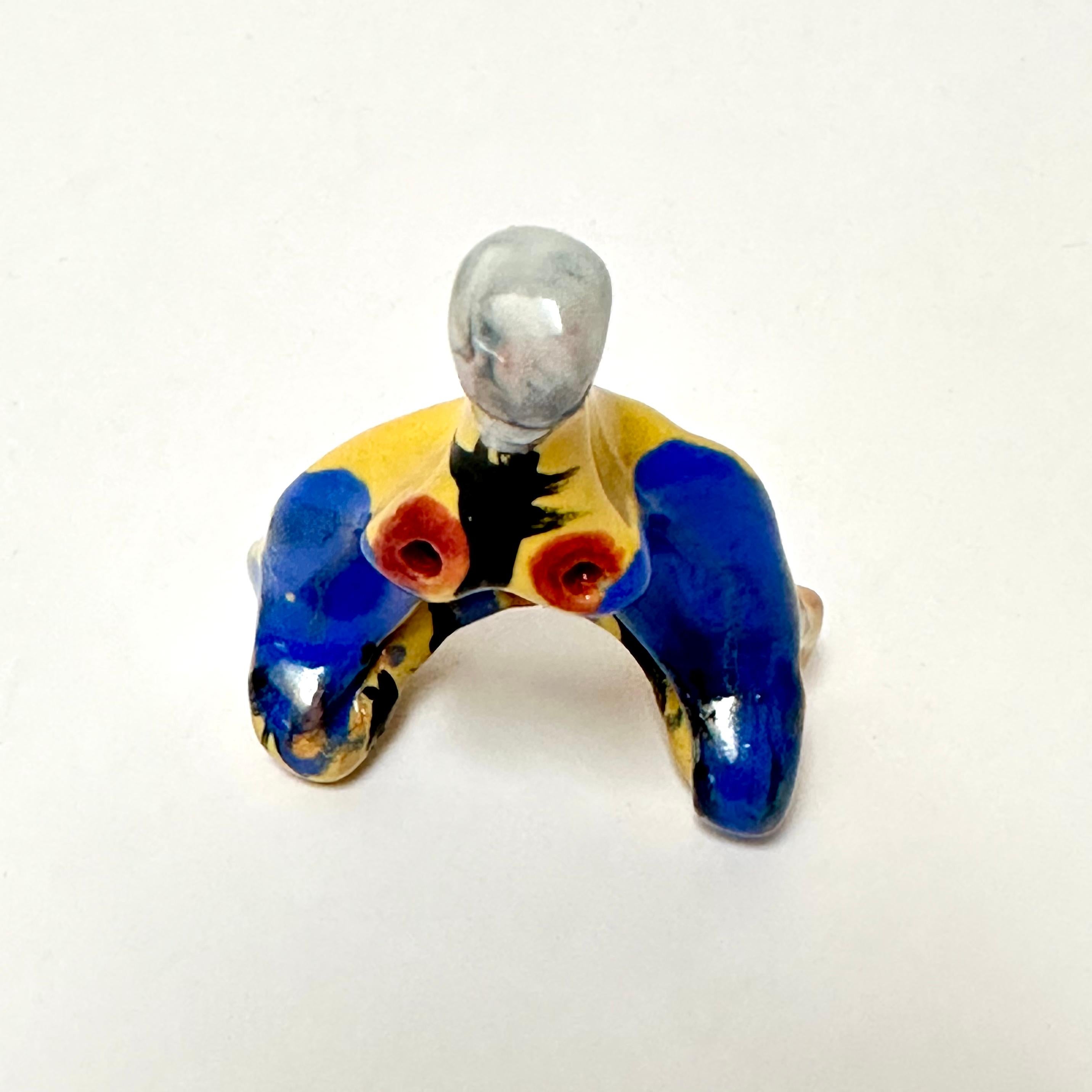 Mid-Century Modern Jean Mégard, Ceramic Medallion, Biot c. 1950 For Sale