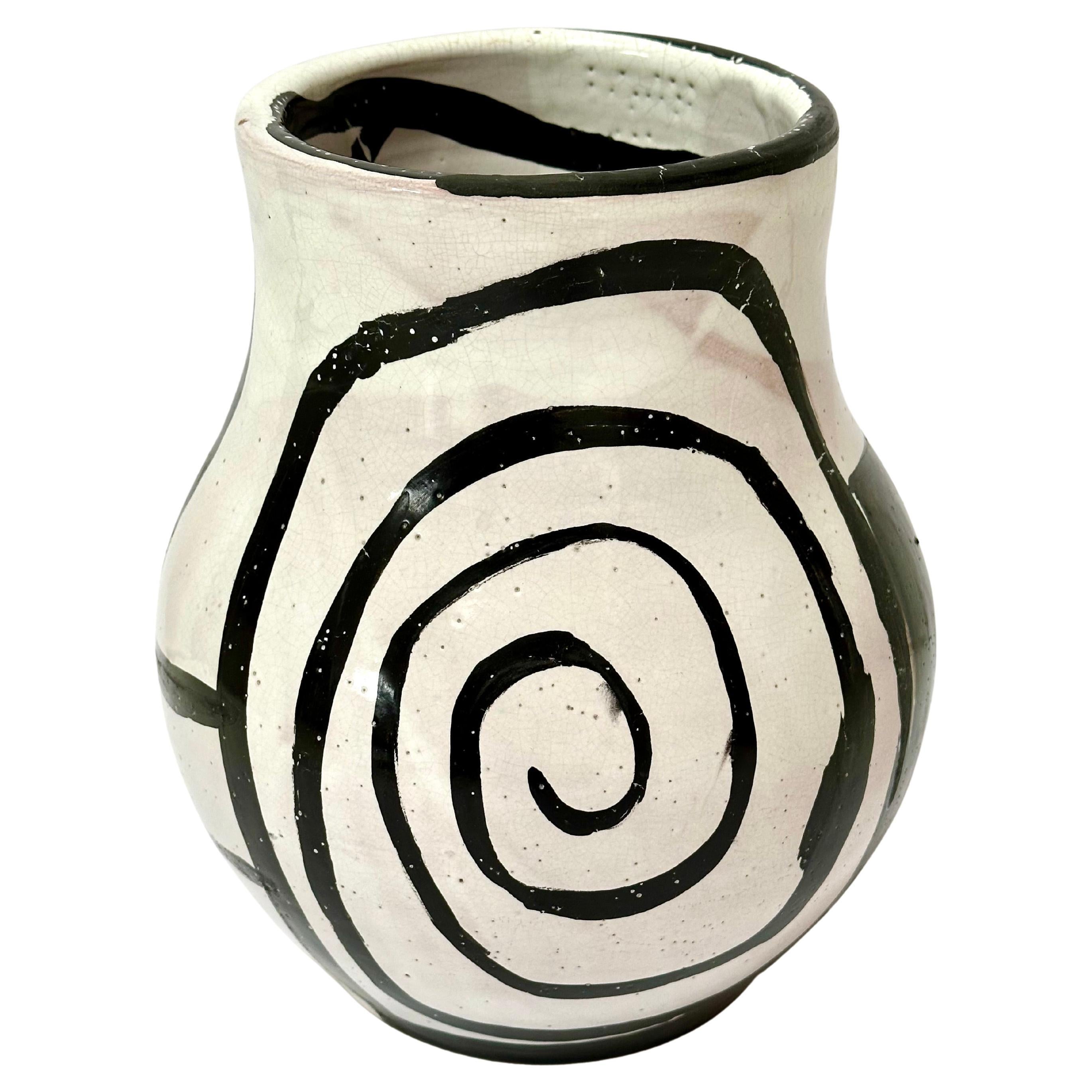 Mid-Century moderno Jean Megard, Vaso di ceramica, Aix-en-Provence 1951 in vendita