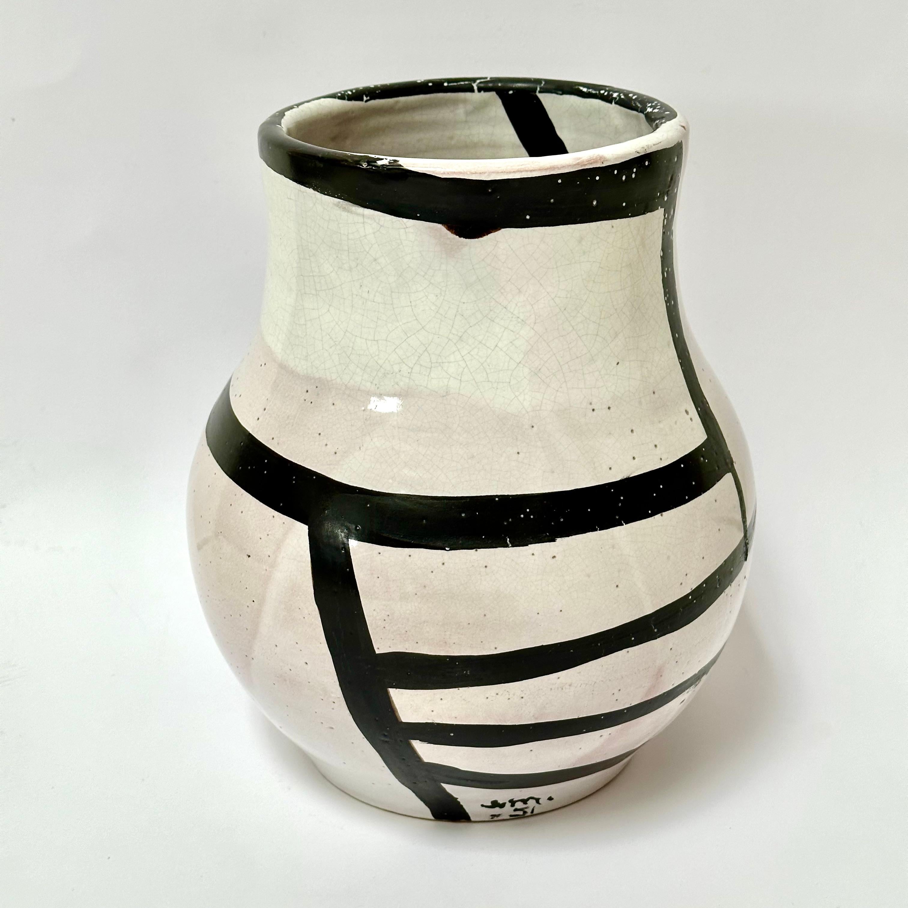 Francese Jean Megard, Vaso di ceramica, Aix-en-Provence 1951 in vendita