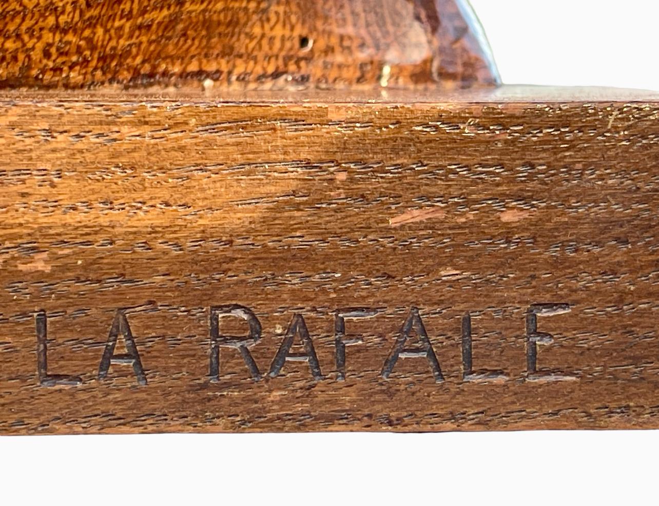 Legno Jean Mermoz - Busto in legno intagliato, La Rafale in vendita
