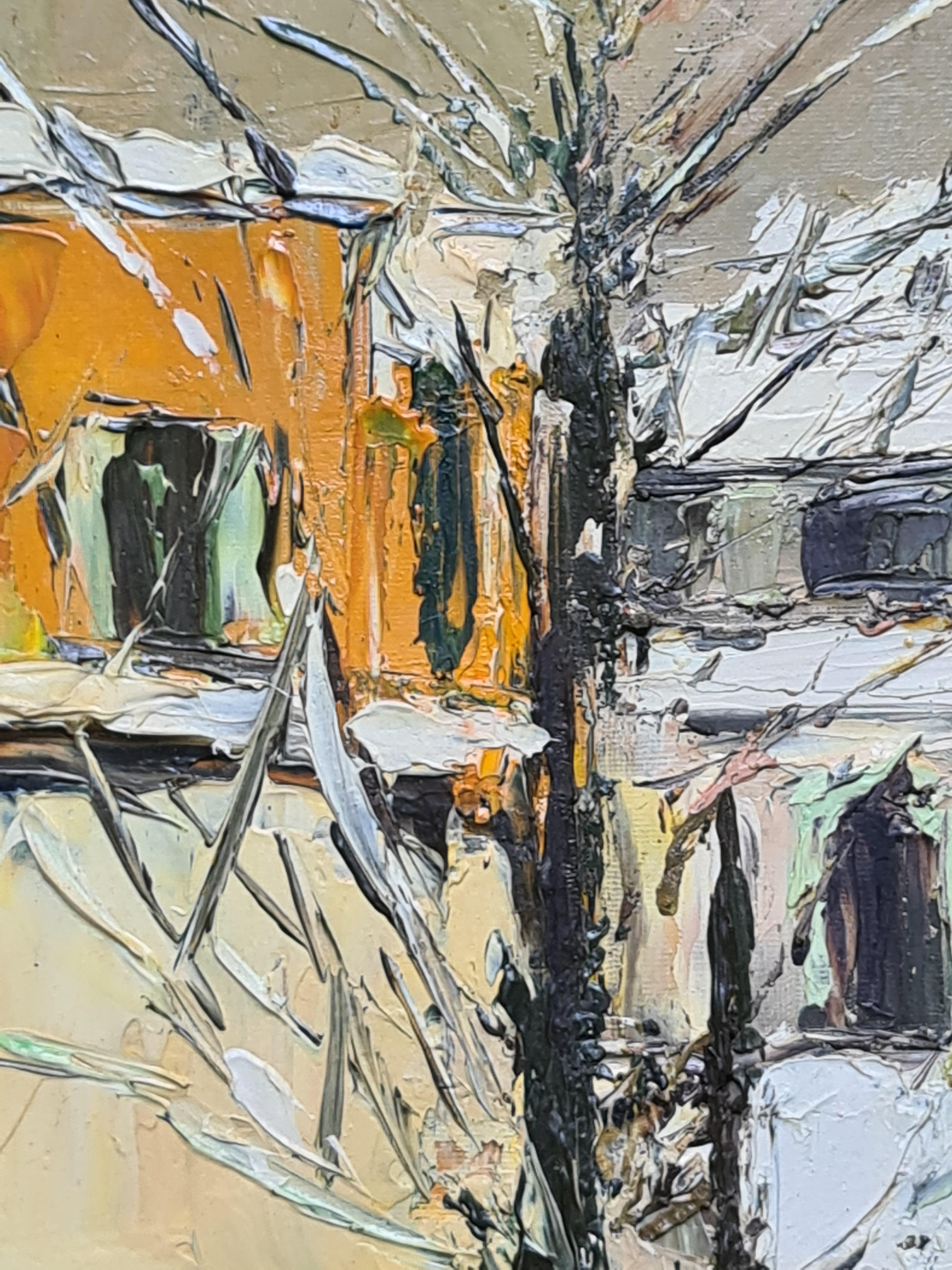 Parigi, Montmartre Nella neve, Cabaret au Lapin Agile (after) Maurice Utrillo in vendita 5