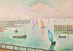 Jean Metzinger - Port du Croisic by Jean Metzinger Port du Croisic by Jean Metzinger