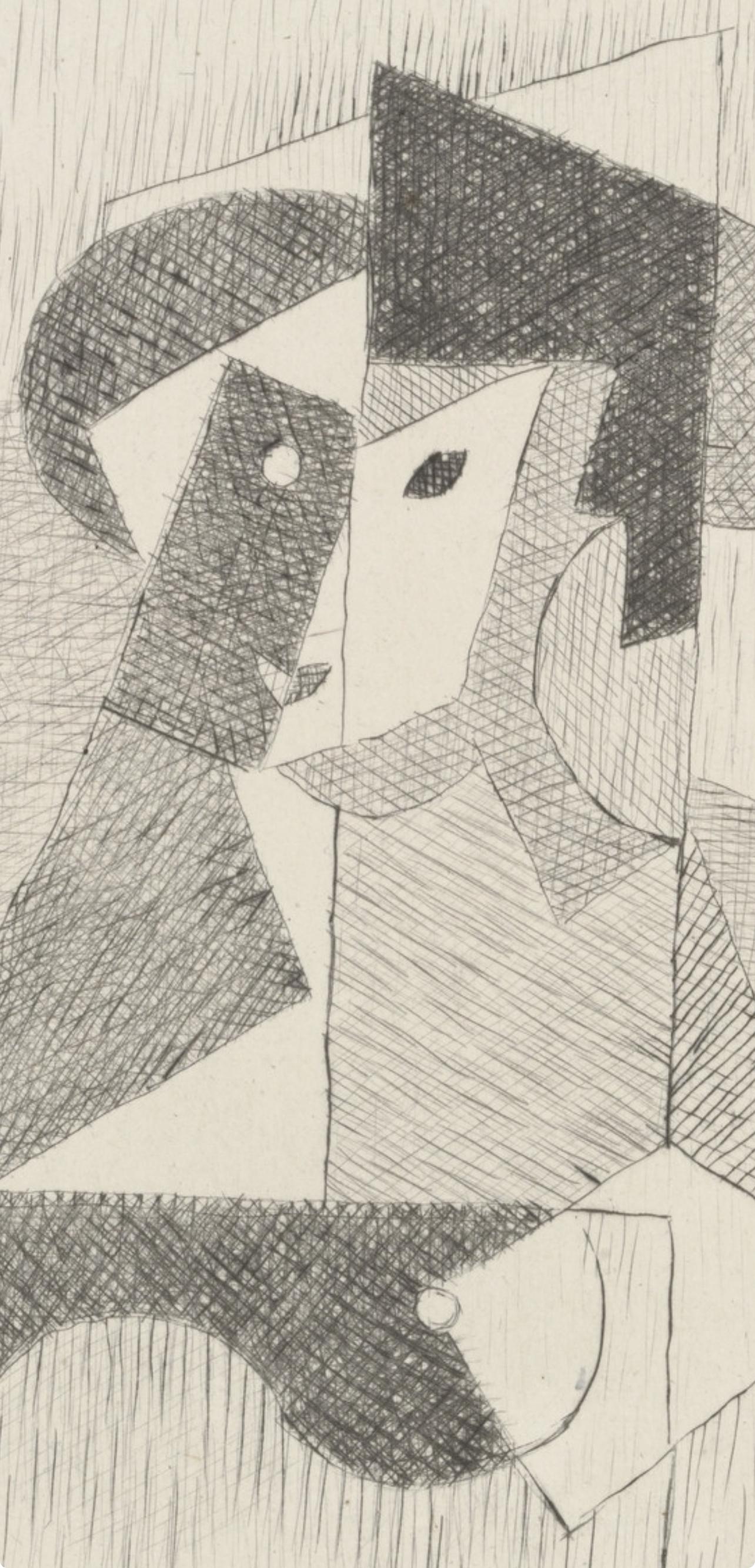 Metzinger, Femme à sa Toilette (Metzinger, AM-18-013), Du cubisme (after) - Print by Jean Metzinger