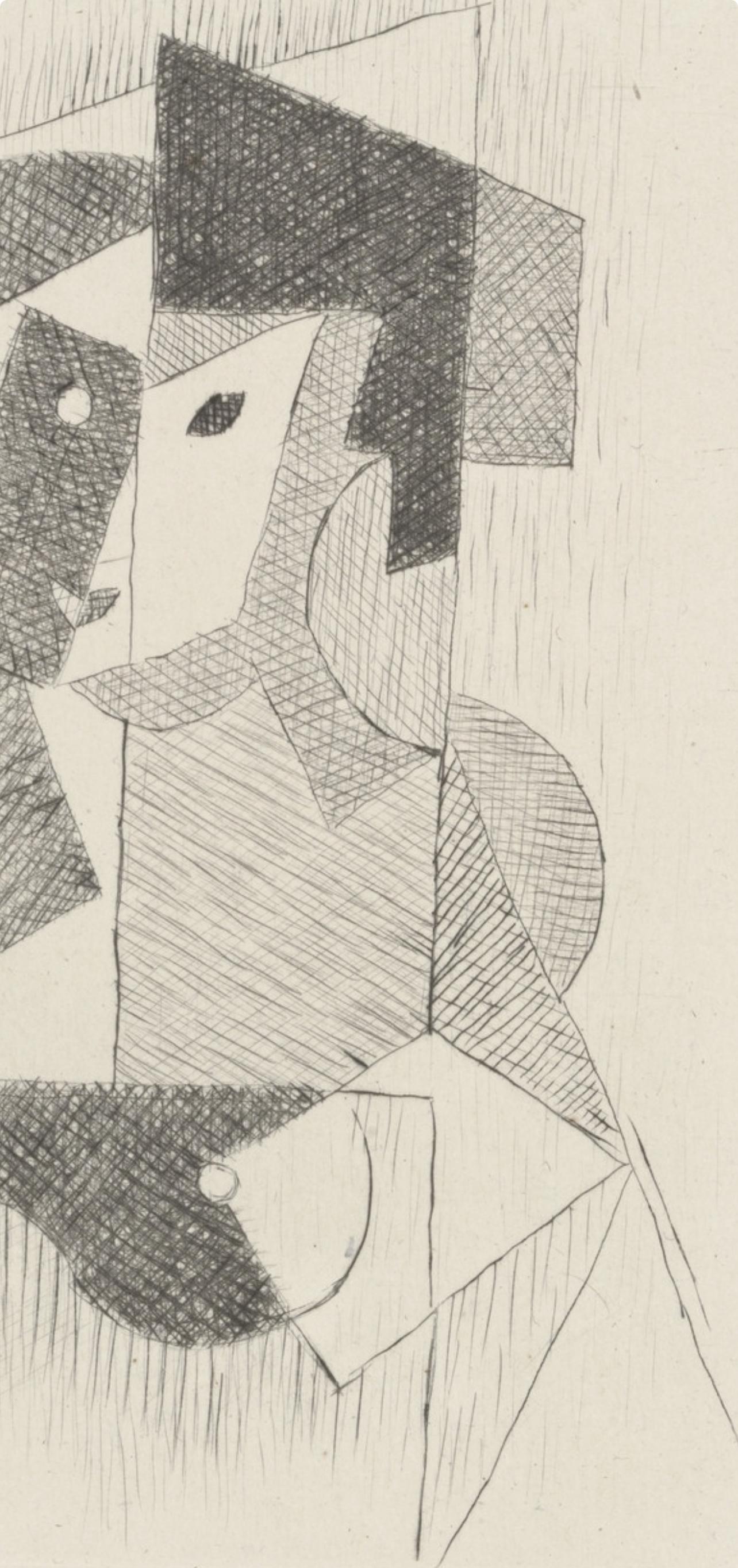 Metzinger, Femme à sa Toilette (Metzinger, AM-18-013), Du cubisme (nach) (Moderne), Print, von Jean Metzinger