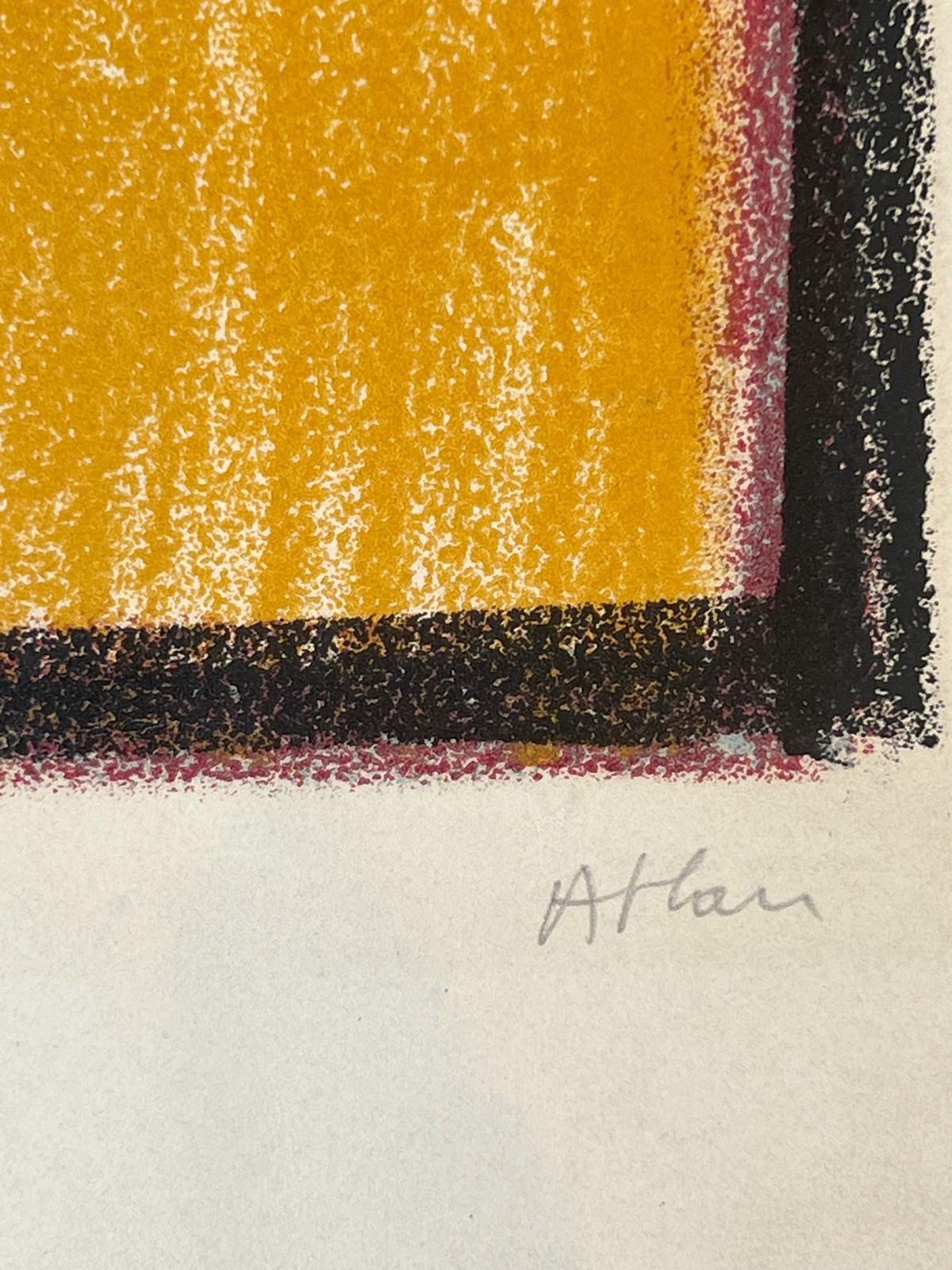 East - Abstract Print by jean-Michel Atlan