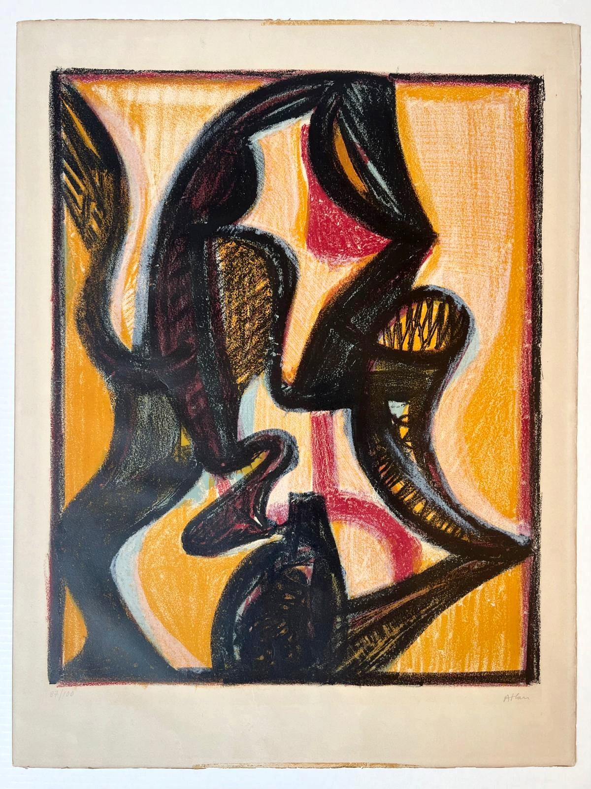 jean-Michel Atlan Abstract Print - East