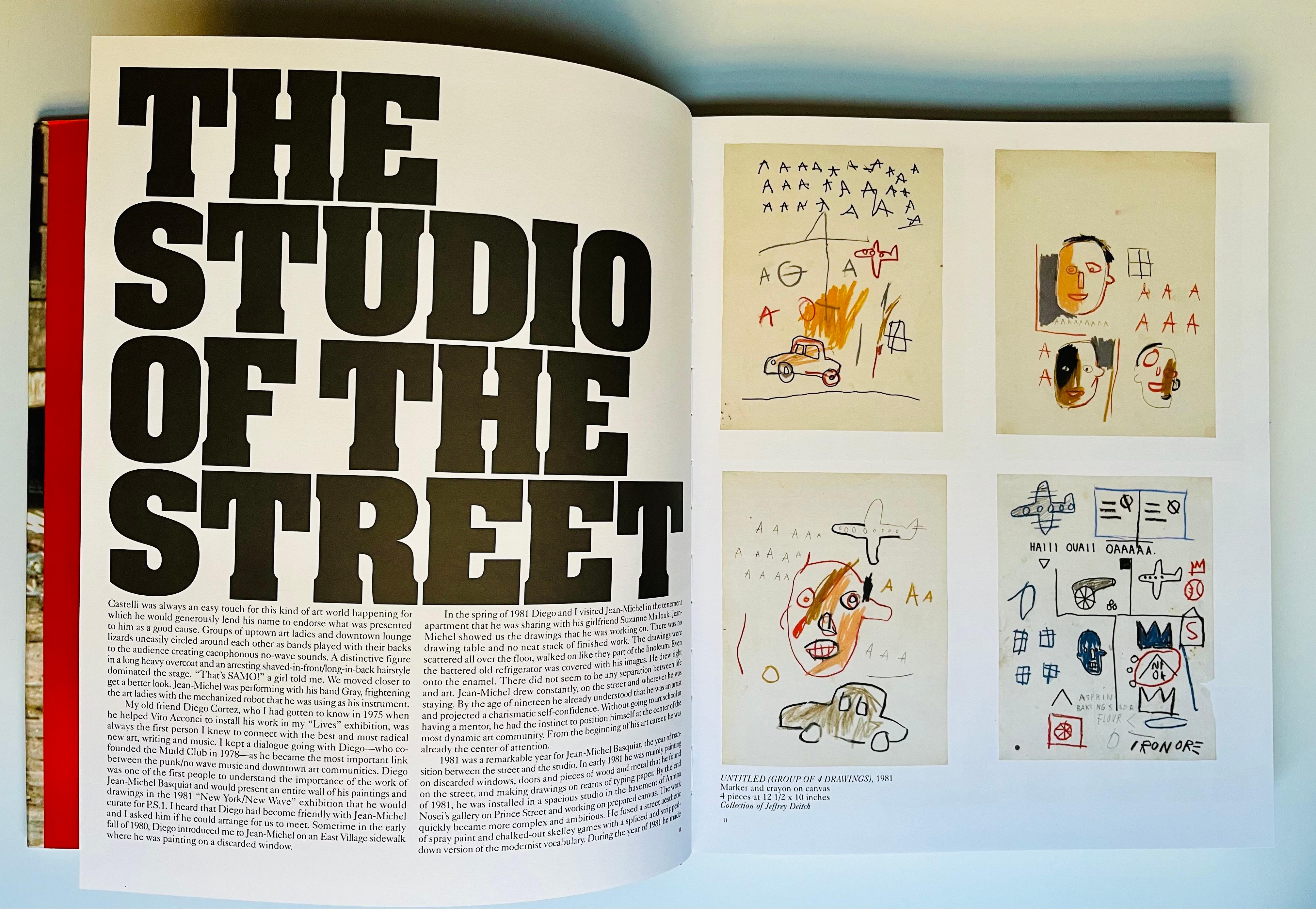 Jean-Michel Basquiat : 1981. The Studio of the Street (catalogue d'exposition) en vente 12