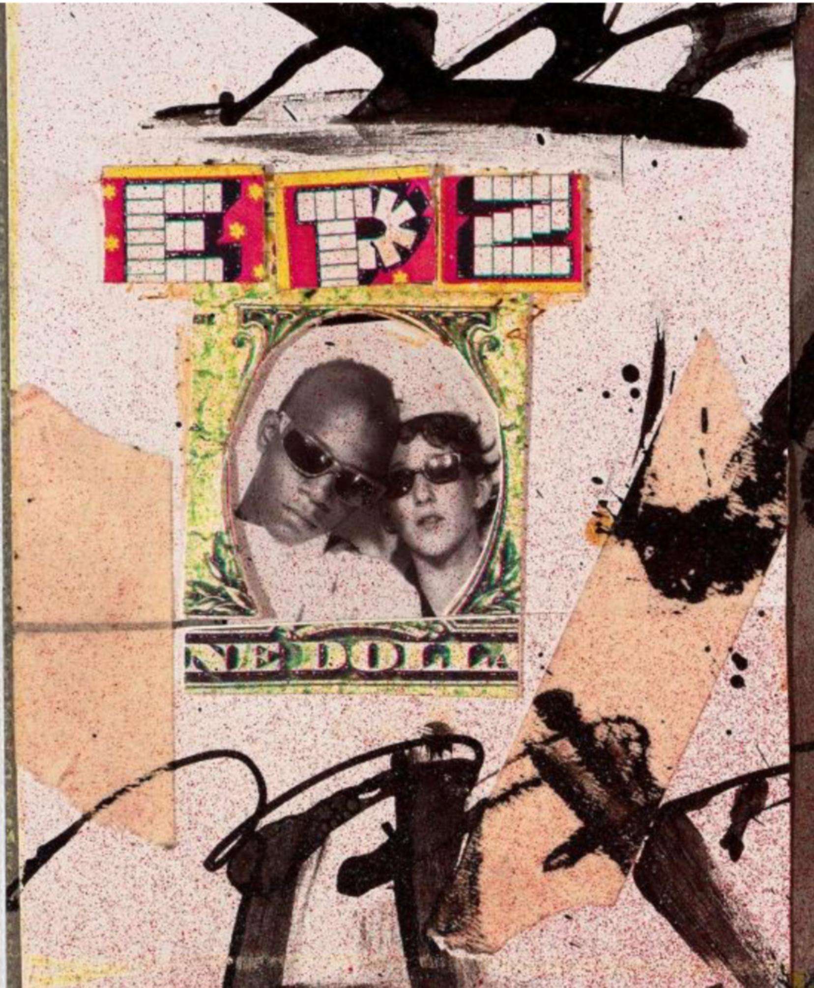 Anti-Product (Wild new blood: anti-Baseball Card Product) - Mixed Media Art by Jean-Michel Basquiat