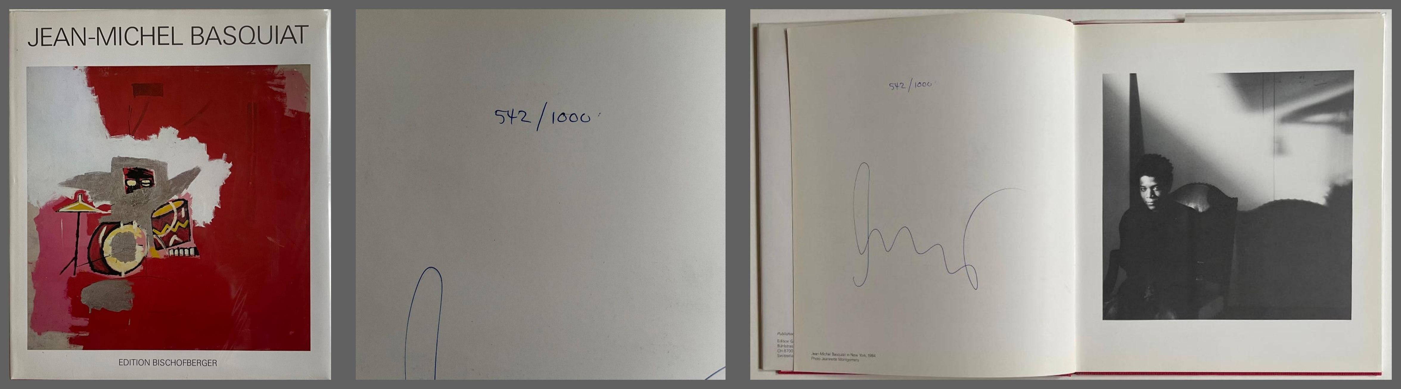 Jean-Michel Basquiat, (monograph, Hand signed and numbered by Basquiat) For Sale 1