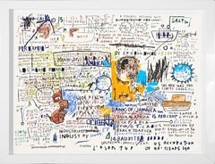 50 Cent Stück Siebdruck, Abstrakte Kunst, Auflage 40 von 60, 2020