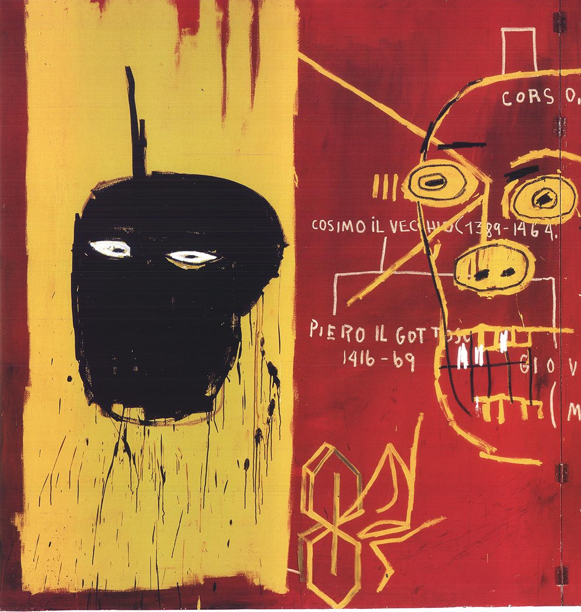 After Jean-Michel Basquiat-Florence-2002, Vintage in vendita 2