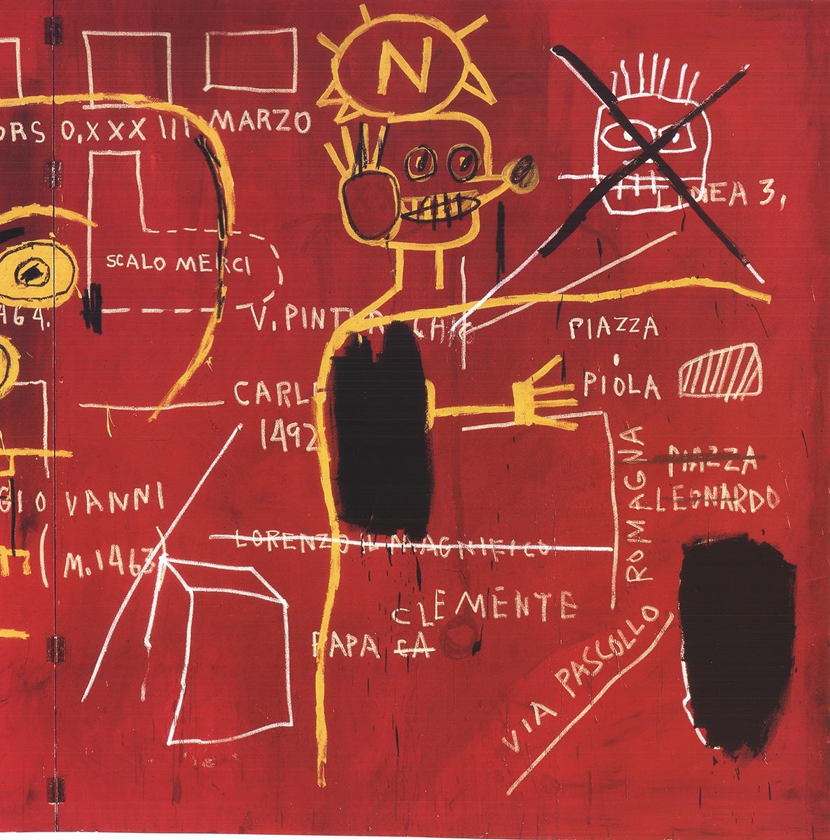 After Jean-Michel Basquiat-Florence-2002, Vintage in vendita 3