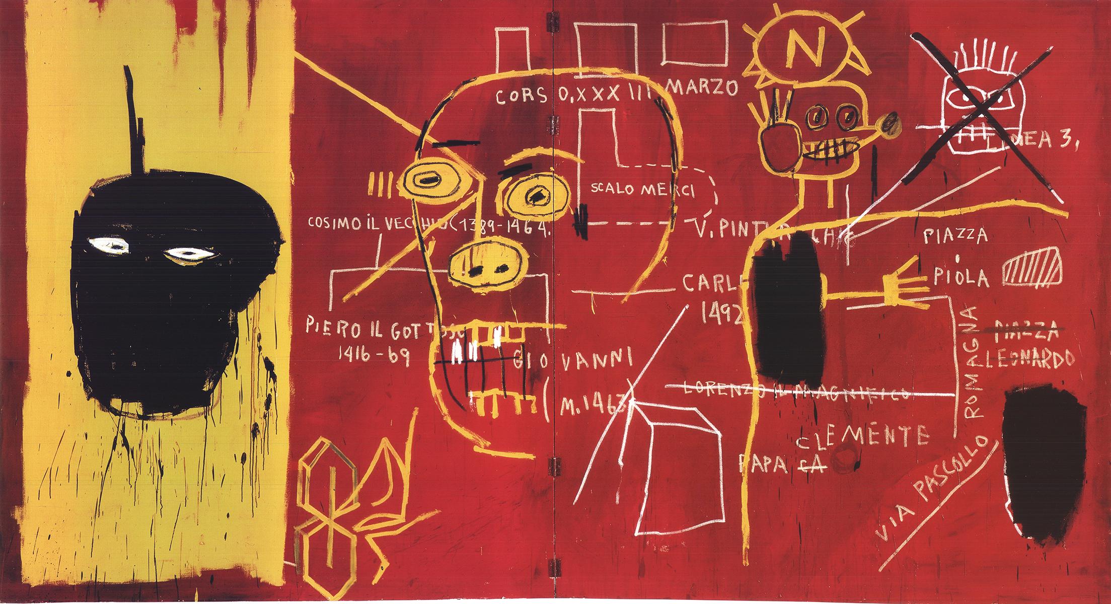 basquiat sans titre 1983