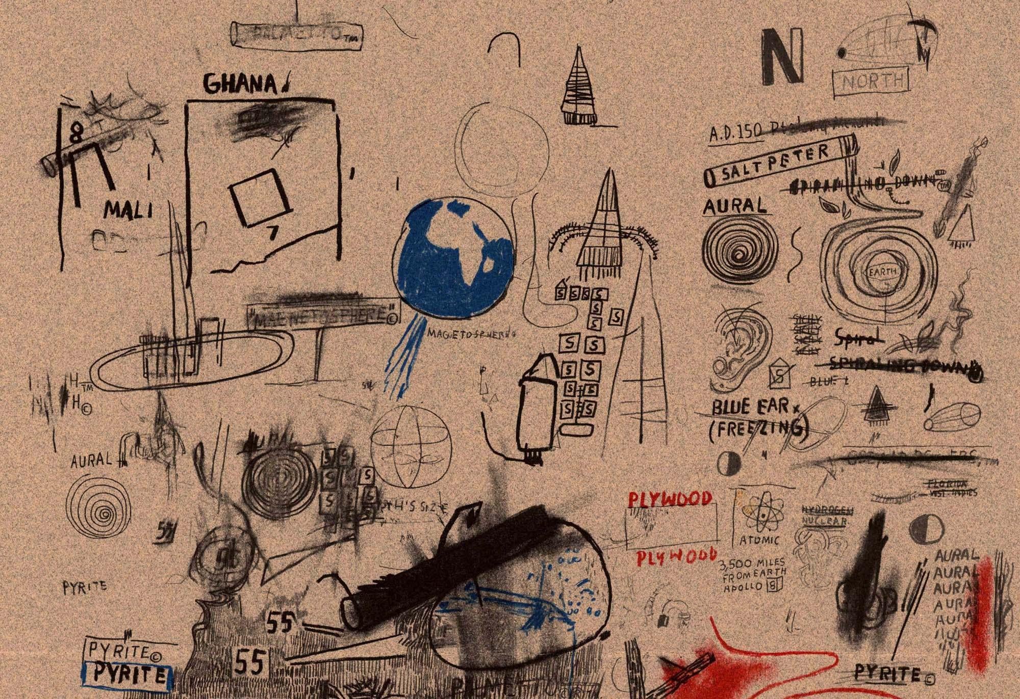 basquiat war college map