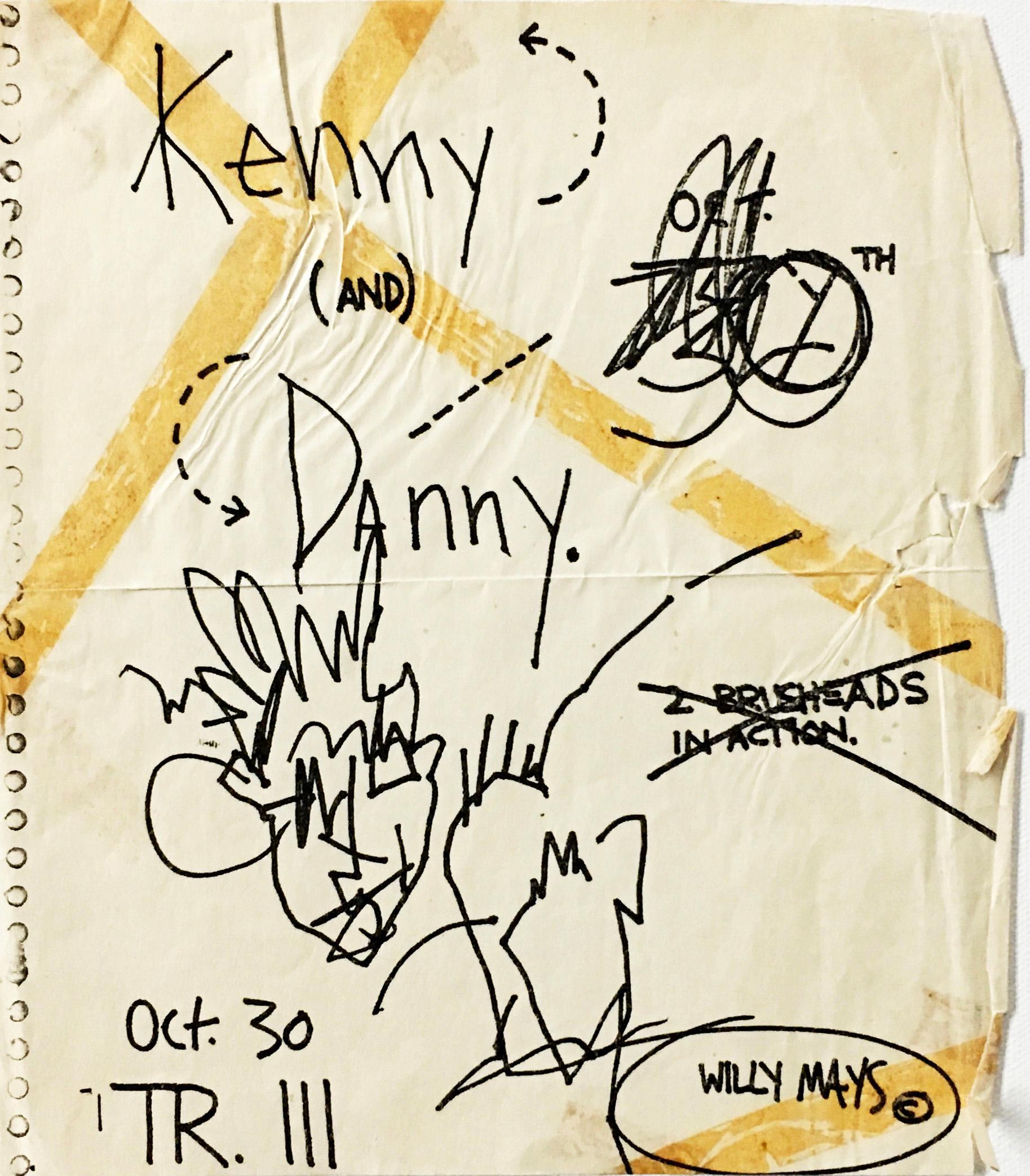 Basquiat Danny Rosen Tier 3  - Print by Jean-Michel Basquiat