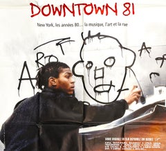 Basquiat Downtown 81 film poster (Basquiat movie) 