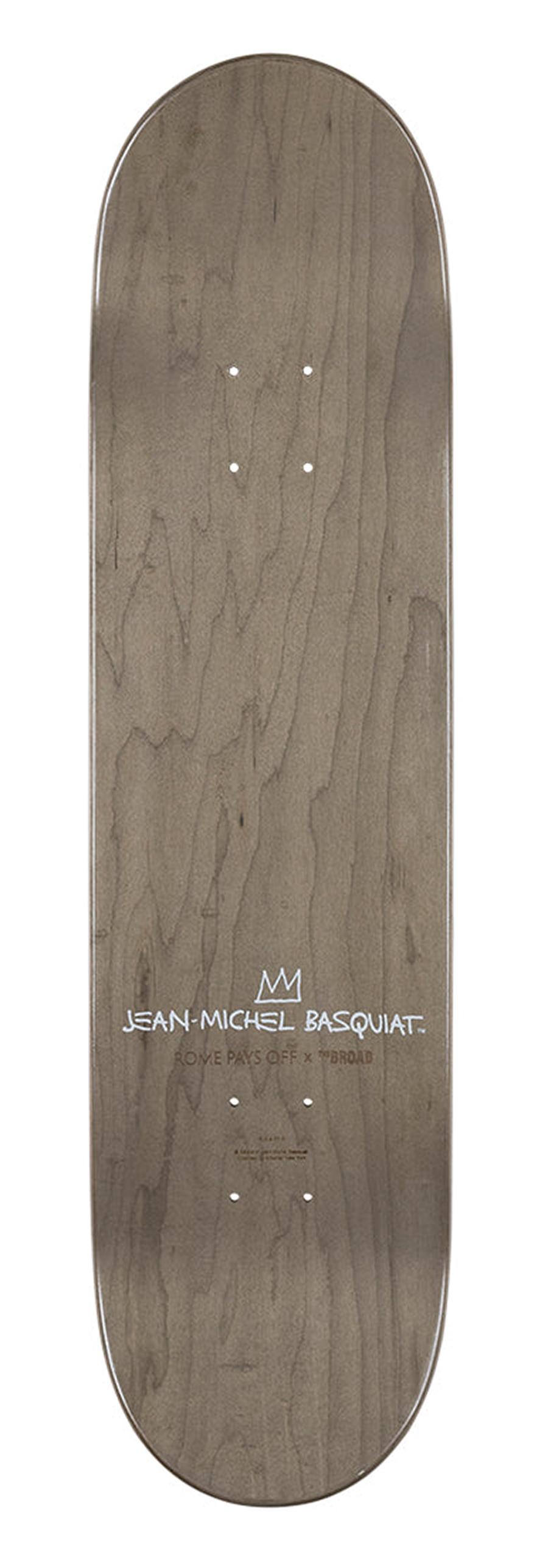 Basquiat Gold Griot Skateboard Deck (Basquiat skate deck) - Print di Jean-Michel Basquiat