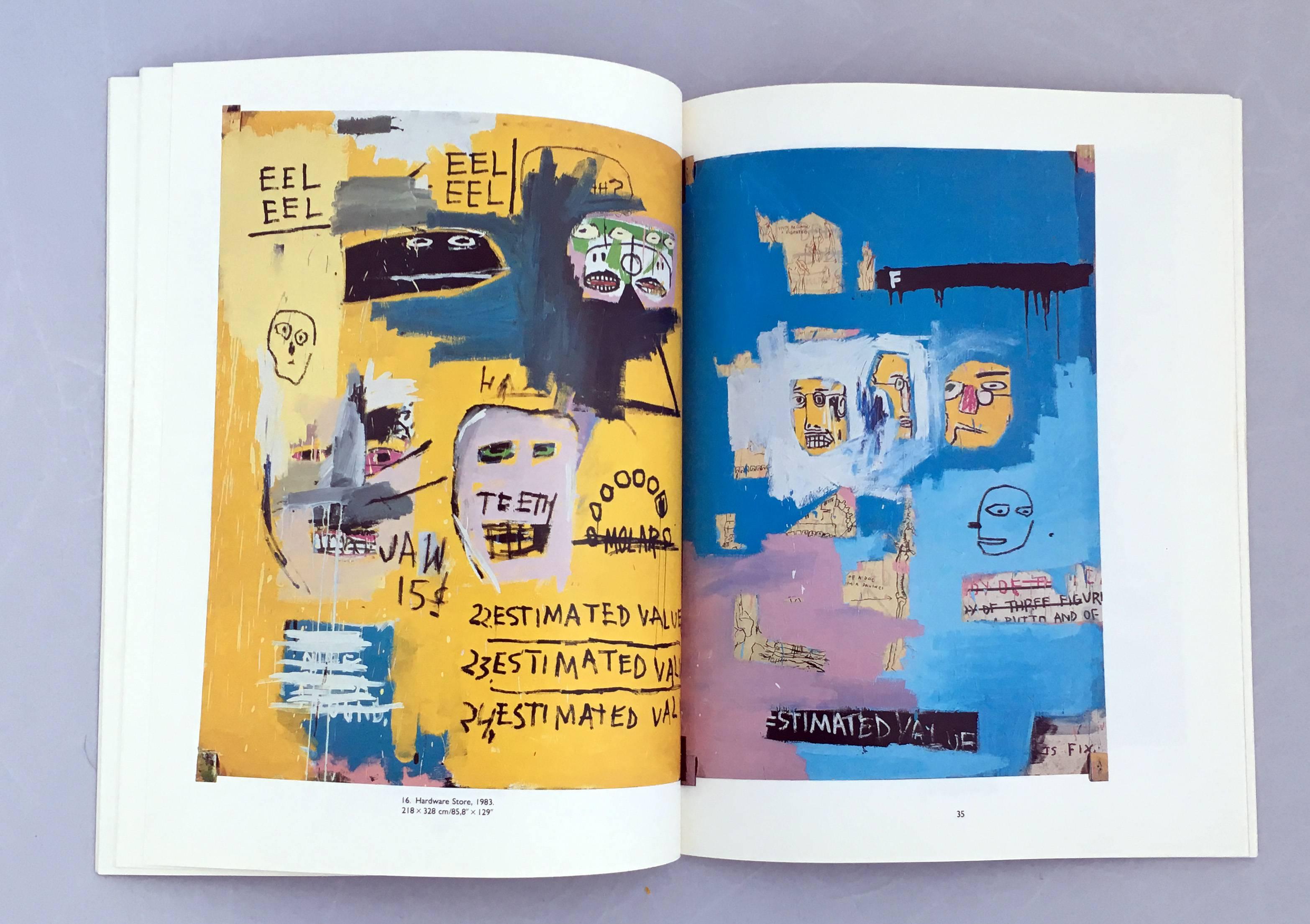 Basquiat Julian Schnabel 1980s exhibition catalog - Pop Art Print by Jean-Michel Basquiat