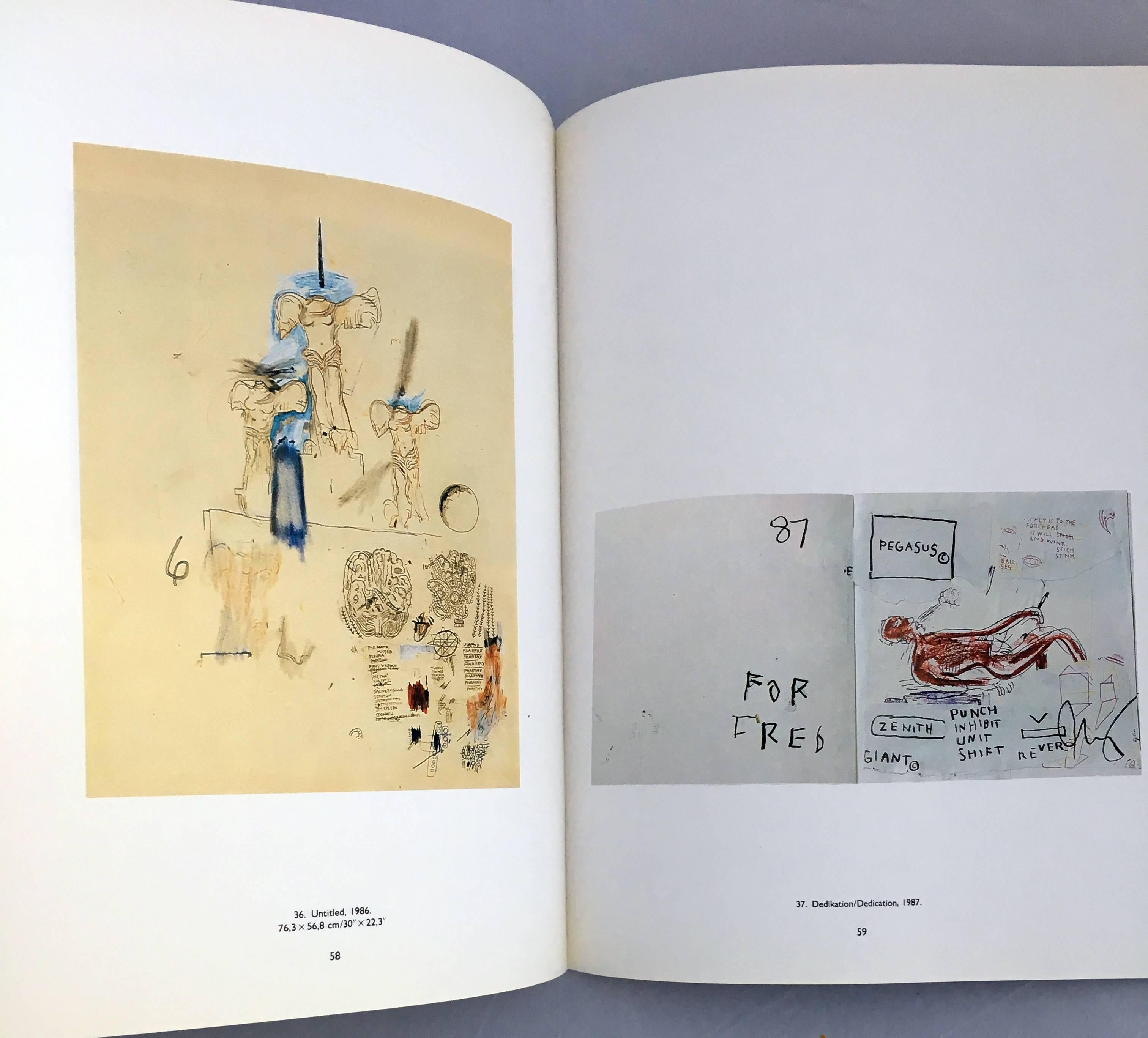 Basquiat Julian Schnabel 1980s exhibition catalog For Sale 2