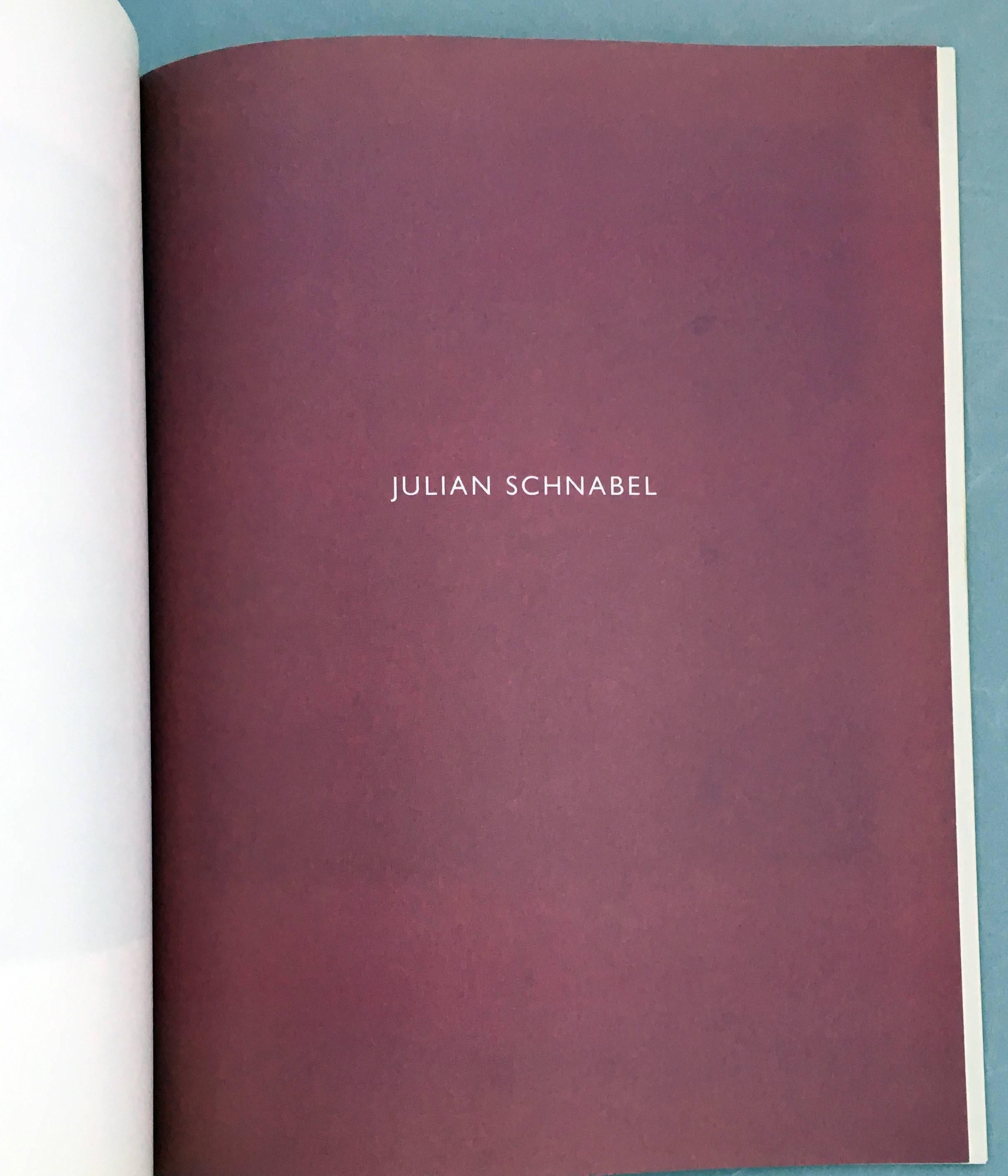 Basquiat Julian Schnabel 1980s exhibition catalog For Sale 3