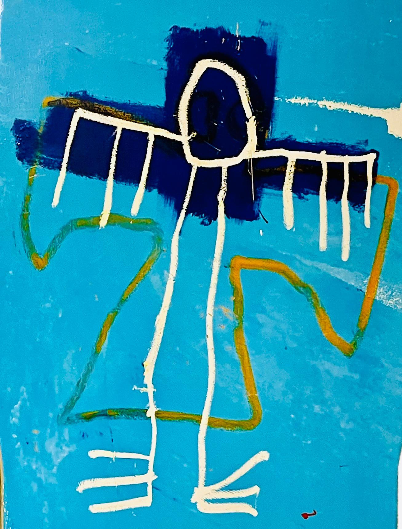 Basquiat Skateboard deck 2018 (Basquiat skate deck) - Contemporary Art by Jean-Michel Basquiat
