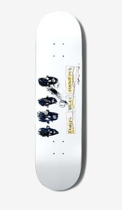 Basquiat Skateboard Deck (Basquiat Negro Athletes)