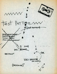Basquiat Test Pattern 1979 (Basquiat Gray)