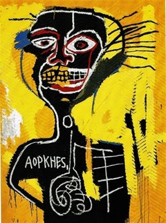Cabeza - Signed Limited Edition by Jean-Michel Basquiat