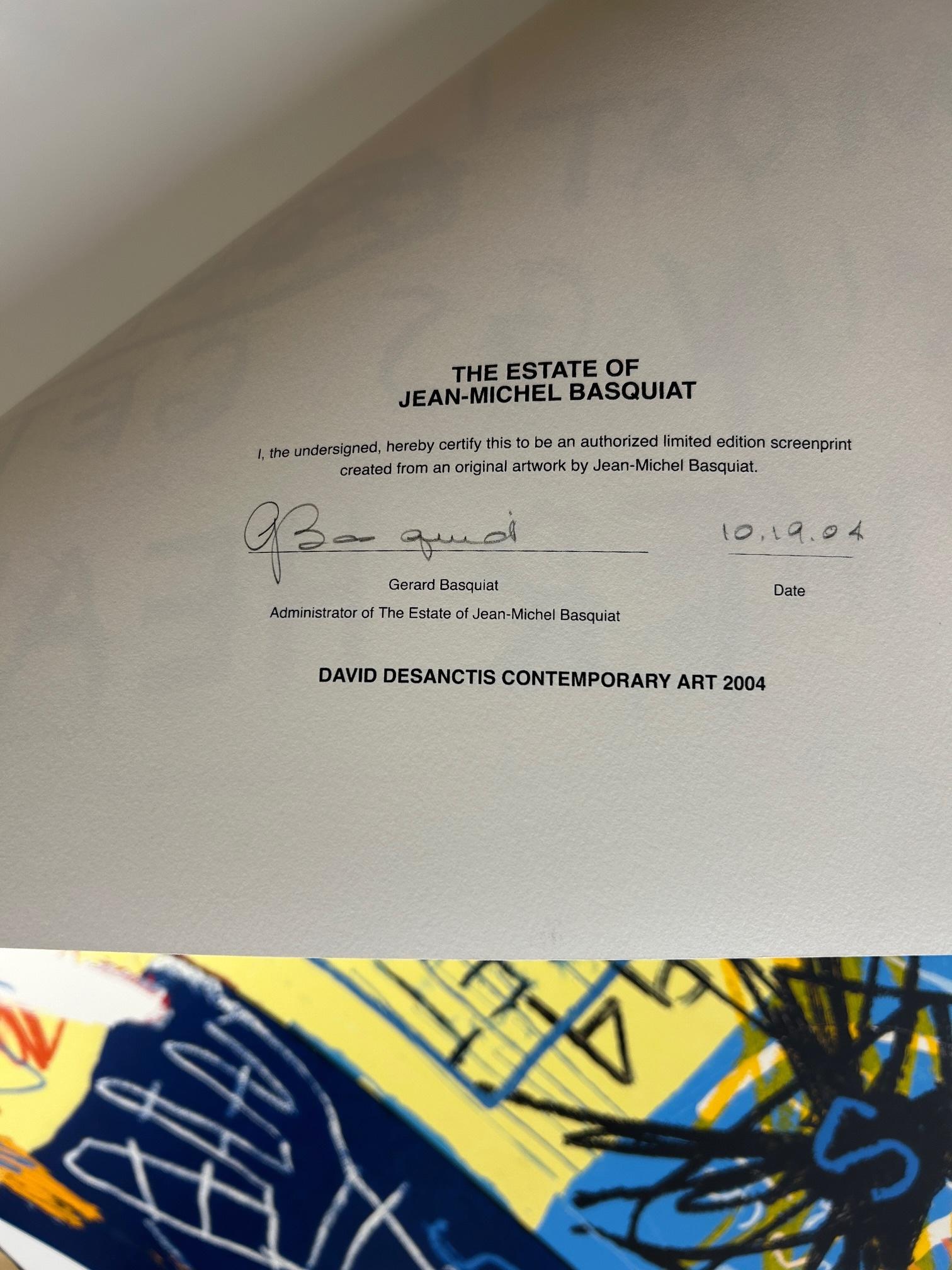 Charles the First - Street Art Print by Jean-Michel Basquiat