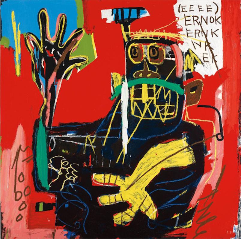 Jean-Michel Basquiat Abstract Print - Ernok