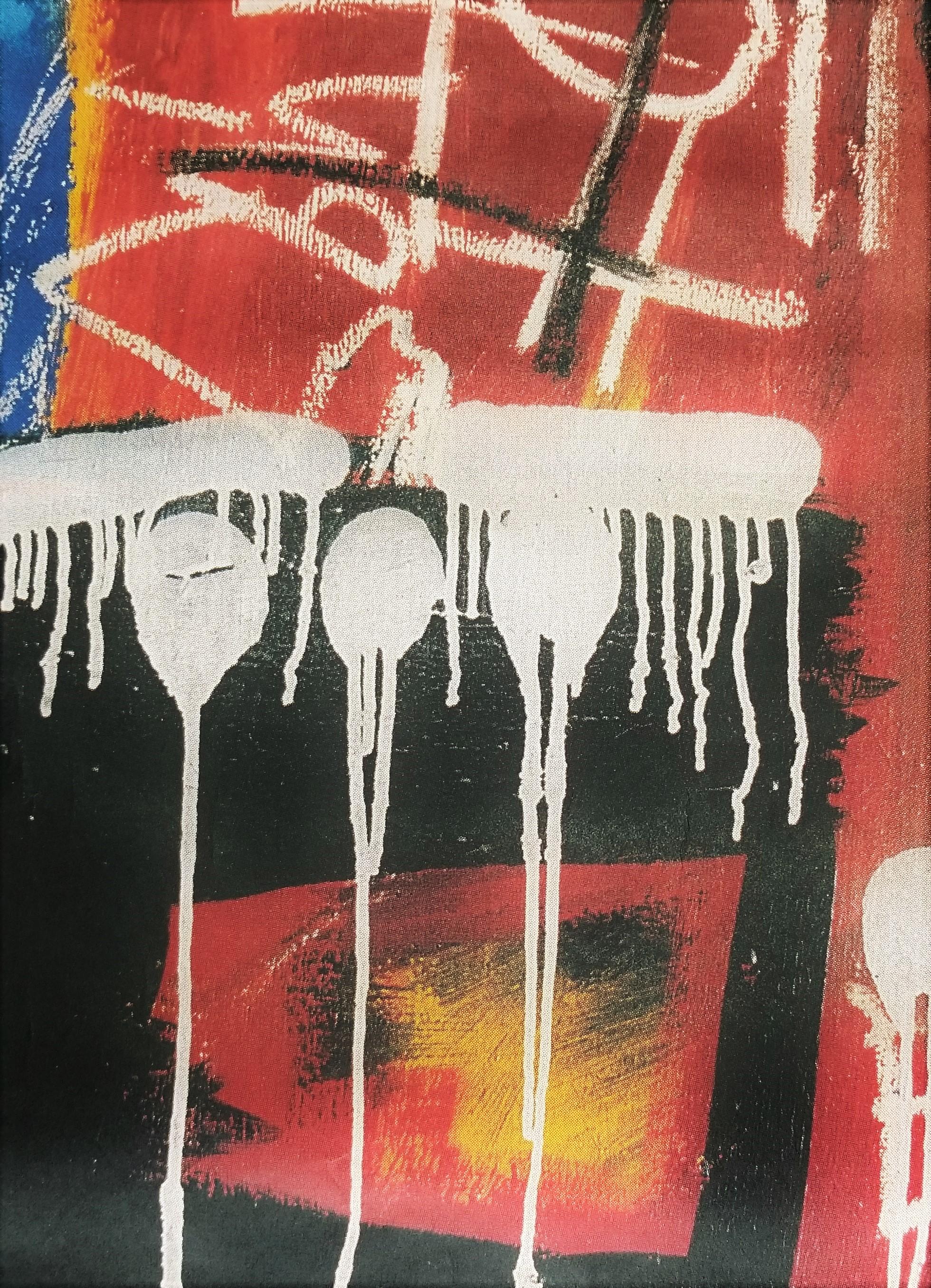 FAE Musée d'Art Contemporain (Sans titre) Poster /// Jean-Michel Basquiat Street For Sale 12