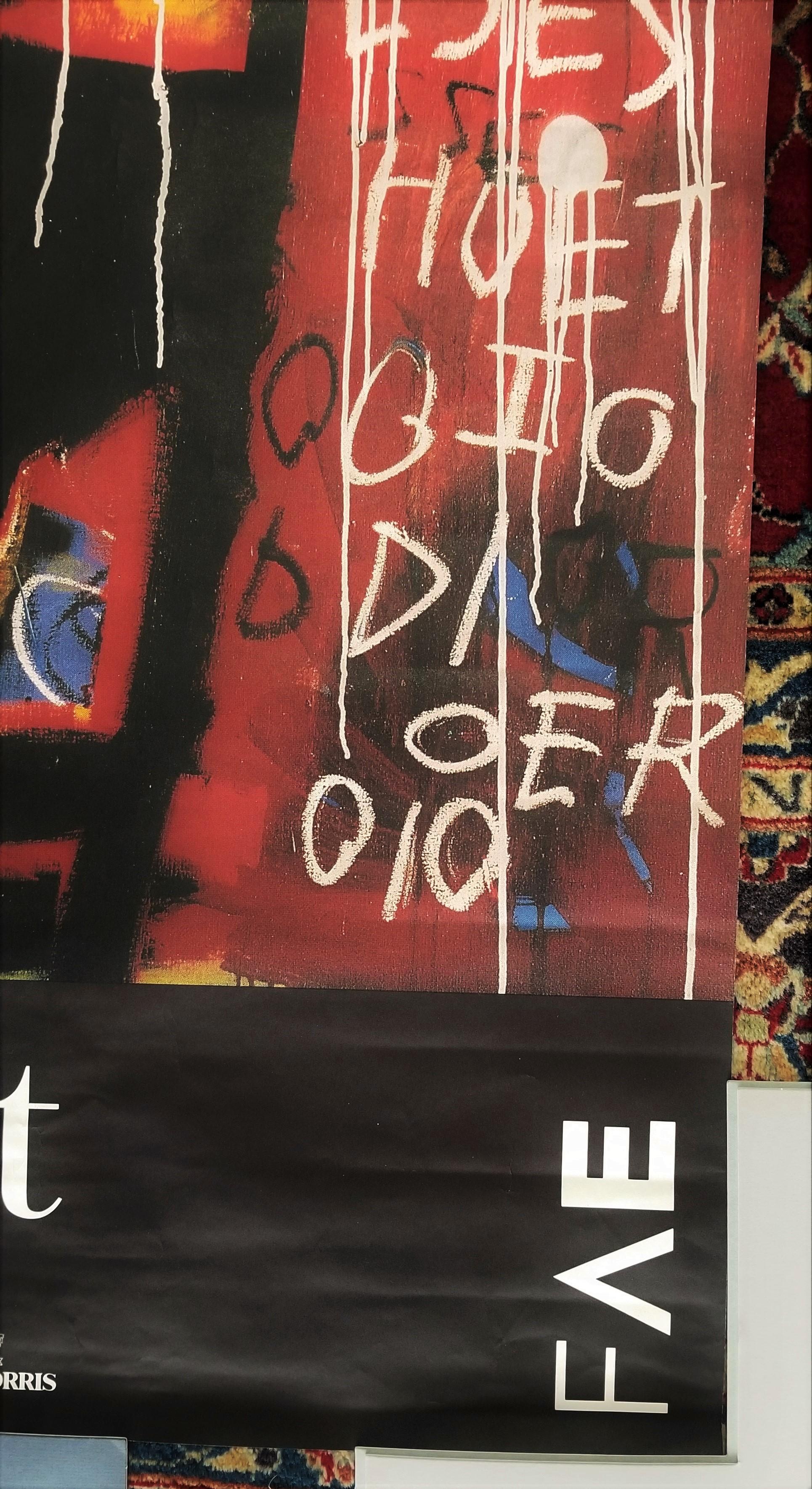 FAE Musée d'Art Contemporain (Sans titre) Affiche /// Rue Jean-Michel Basquiat en vente 4