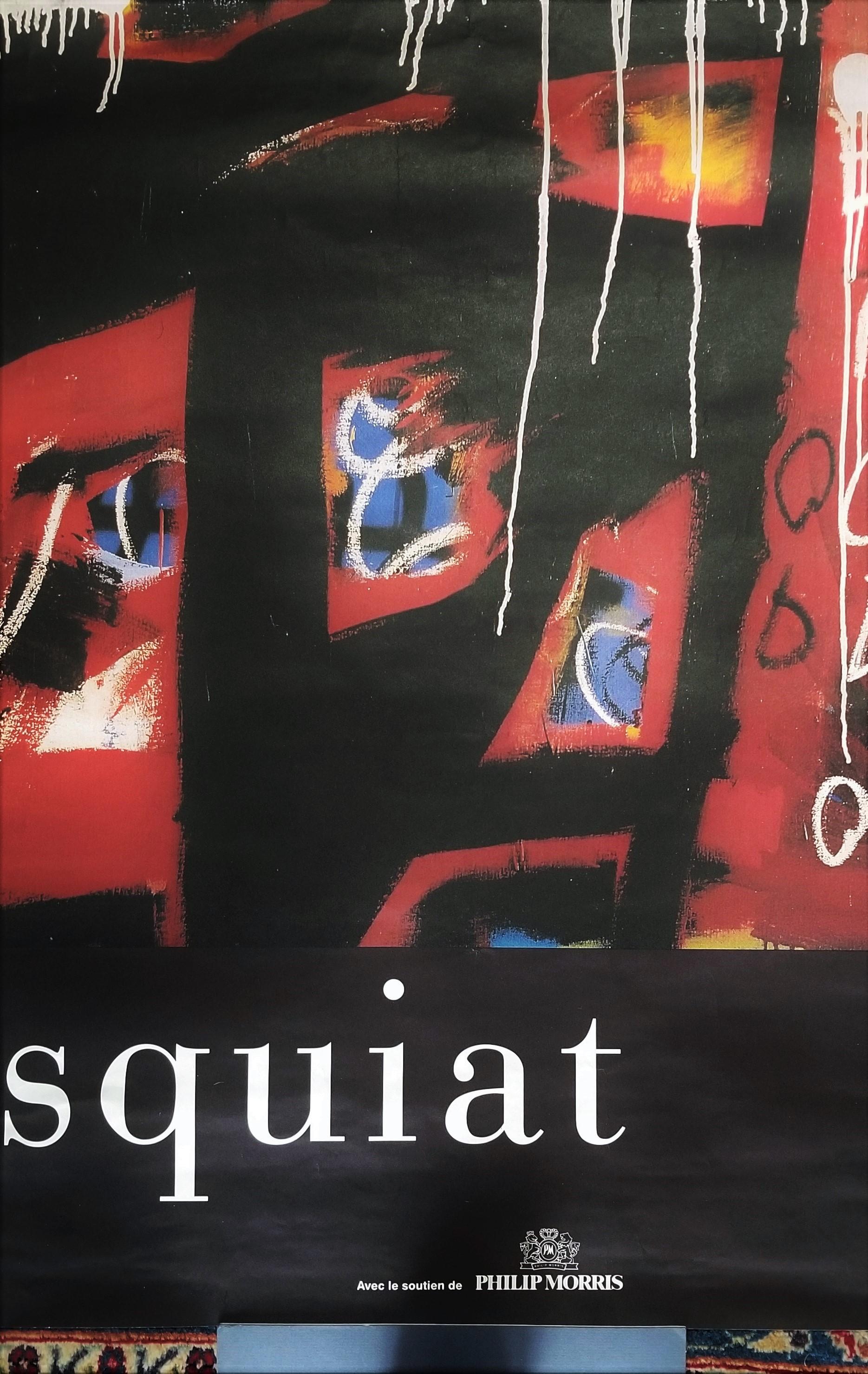 FAE Musée d'Art Contemporain (Sans titre) Poster /// Jean-Michel Basquiat Street For Sale 7