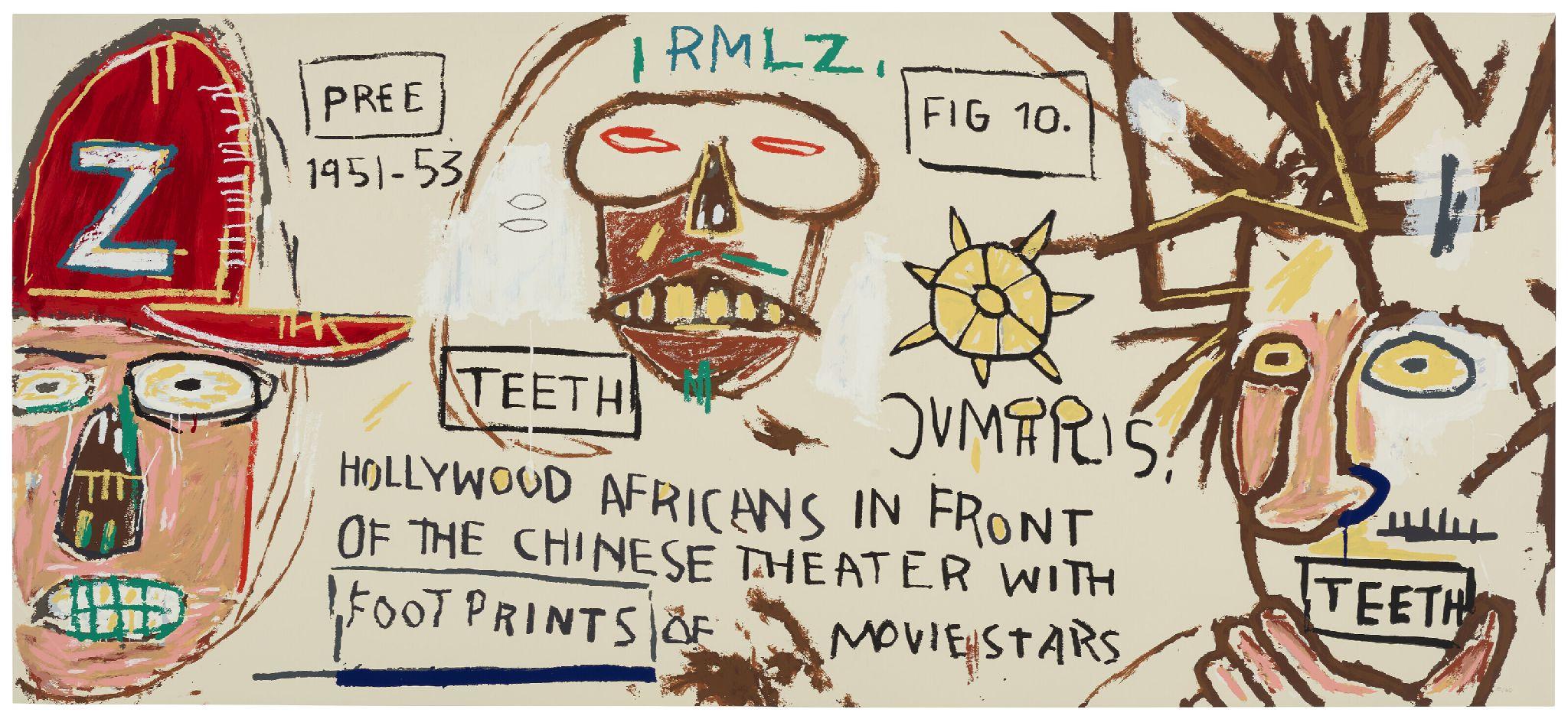Hollywood-Afrikanische Hollywood-Afrikaner vor dem chinesischen Theater mit Fußabdrücken von Filmstar