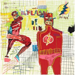 Jean-Michel Basquiat (after) Flash in Naples